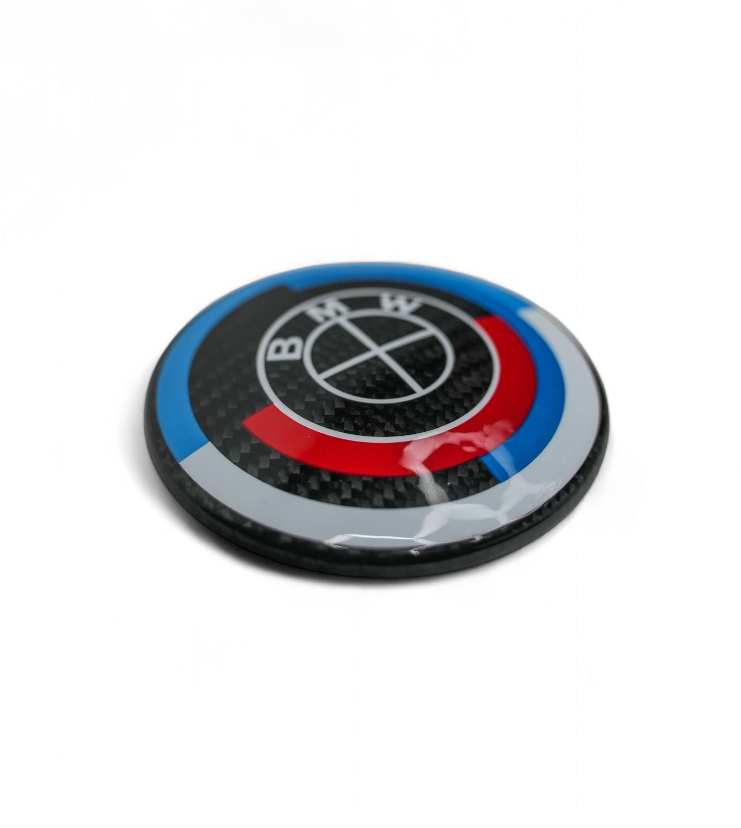 BMW Genuine Carbon Fibre Performance Roundel 50TH Anniversary Bonnet Badge