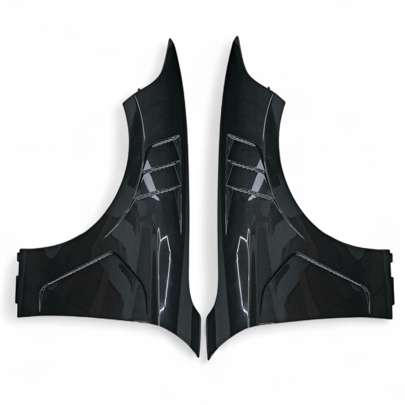 BMW 1 SERIES M140I & 2 SERIES F20/F21/ F22 CARBON FIBRE VENTED FRONT WINGS FENDERS 2011-2019