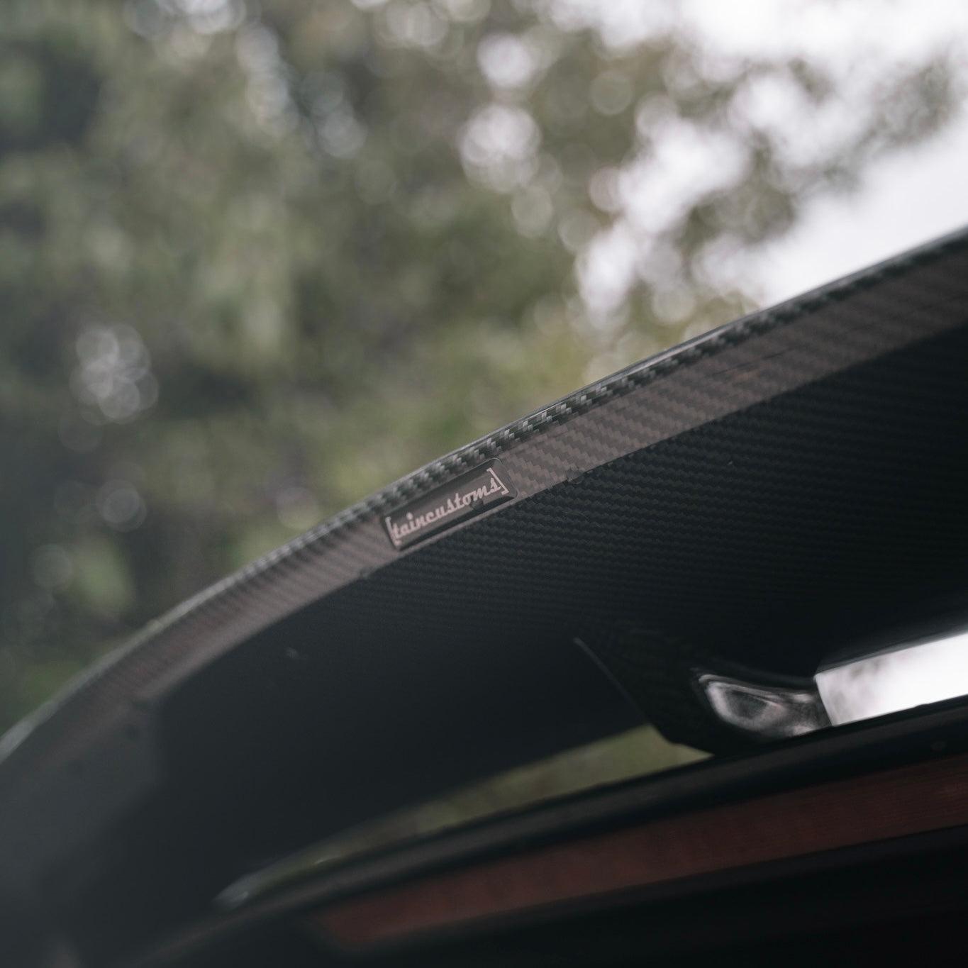 Volkswagen Genuine Carbon Fiber Clubsport Style Rear Spoiler for Golf MK8