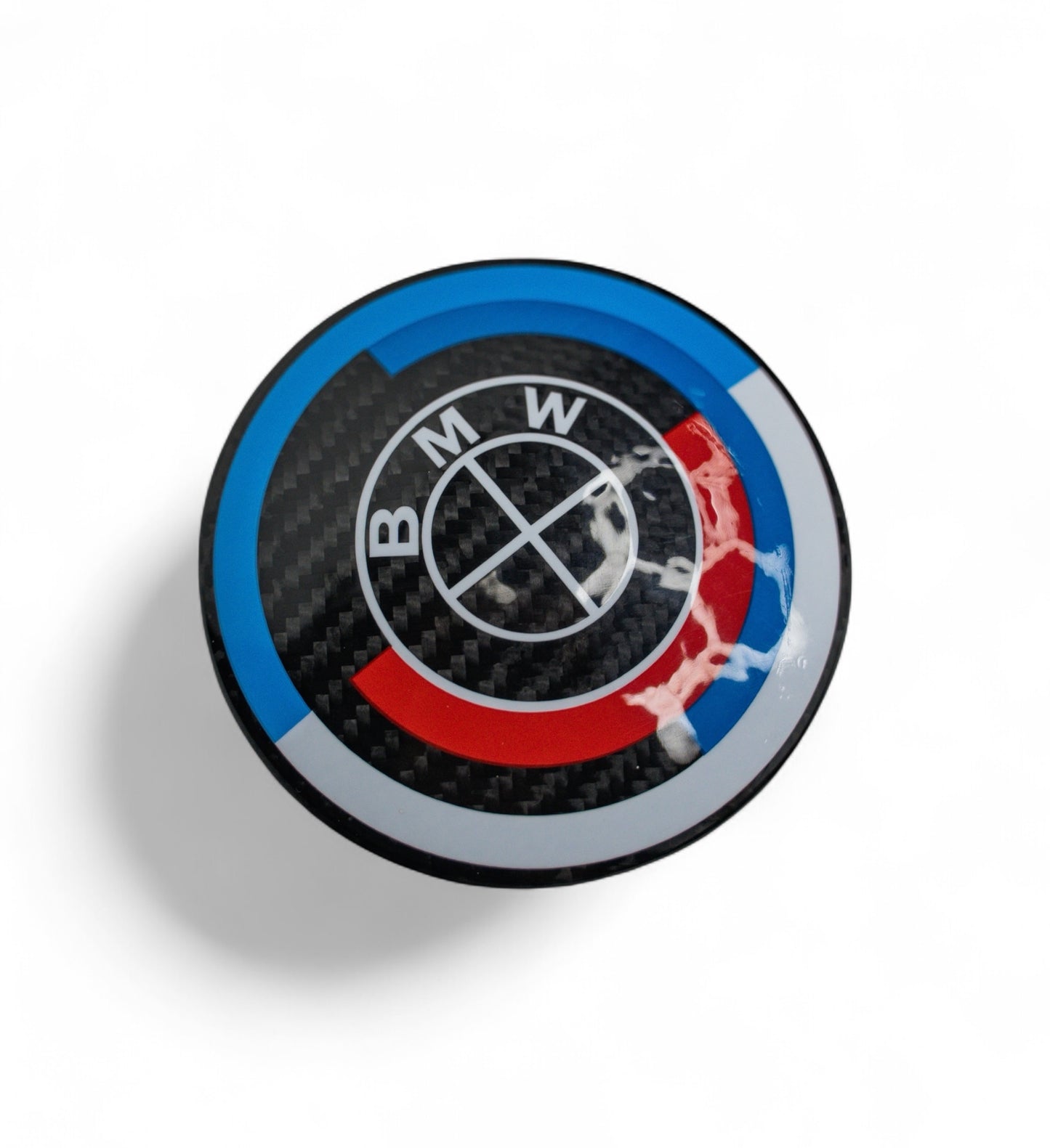 BMW Genuine Carbon Fibre Performance Roundel 50TH Anniversary Bonnet Badge