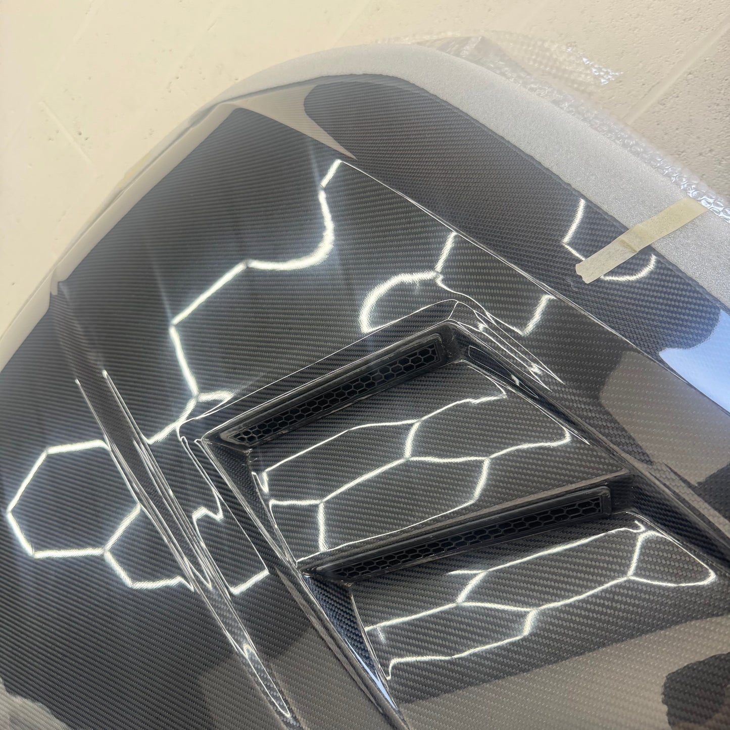 Volkswagen Golf MK7 / MK7.5 TR Style Carbon Fibre Vented Bonnet (Replacement) 2013 - 2021