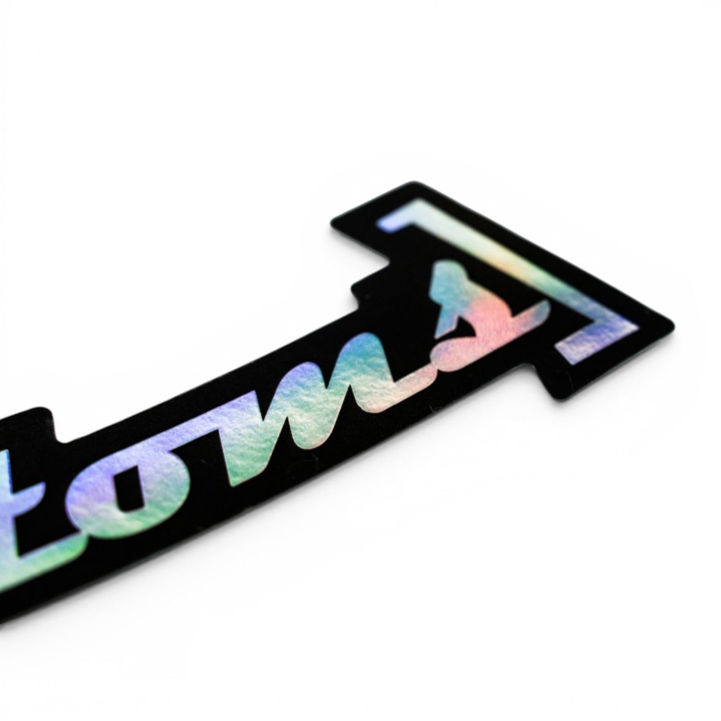 Taincustoms Holographic Sticker 15cm Long x2