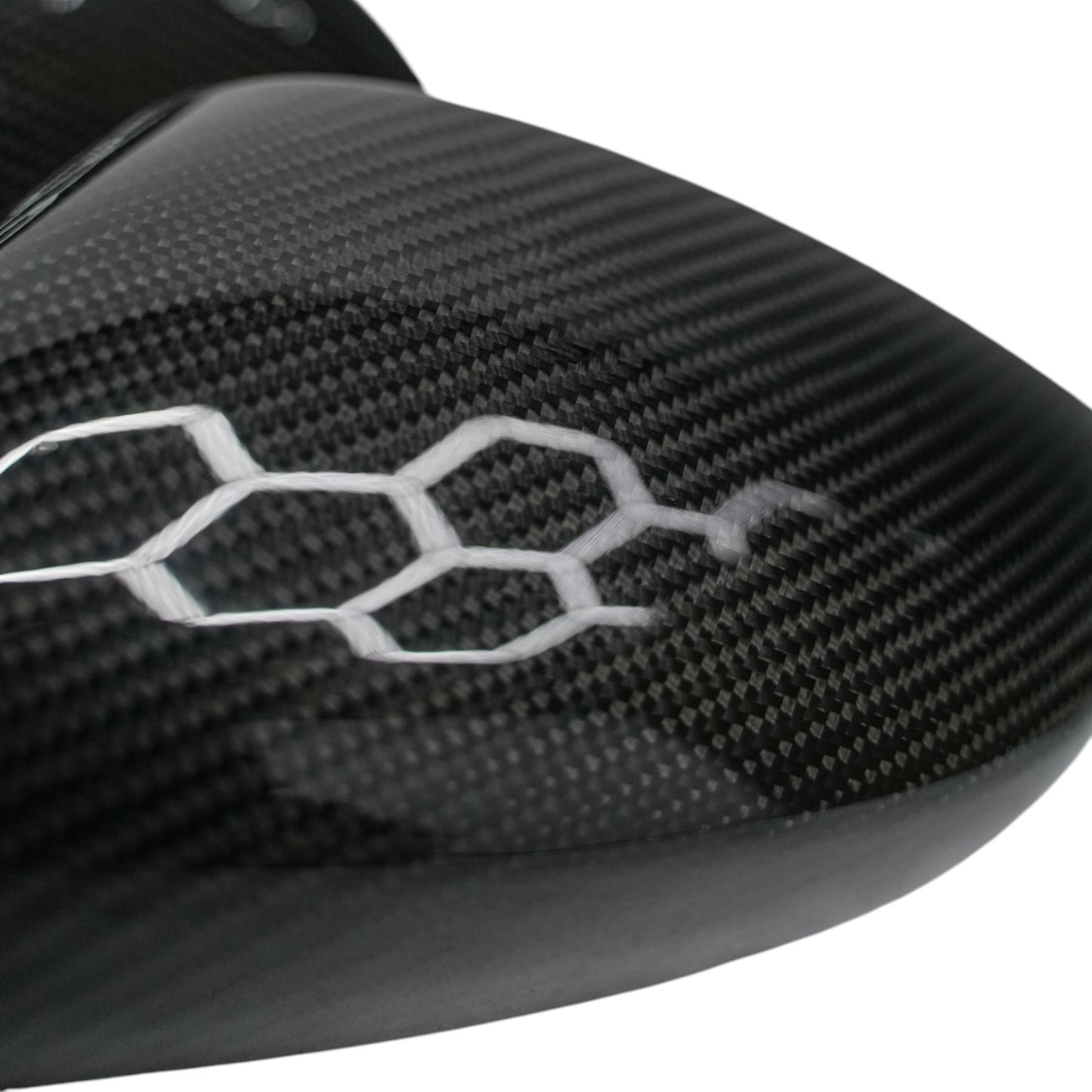 Volkswagen VW Polo Genuine Carbon Fiber Replacement Wing Mirror Covers MK5 6C / 6R (2009-2017 Models)