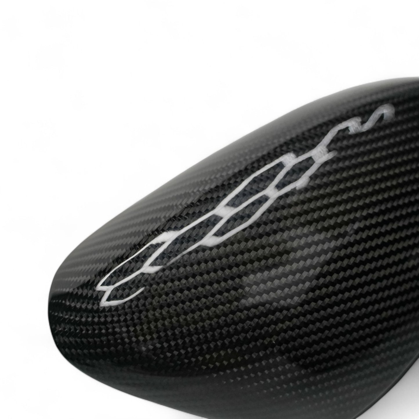 Volkswagen VW Polo Genuine Carbon Fiber Replacement Wing Mirror Covers MK5 6C / 6R (2009-2017 Models)