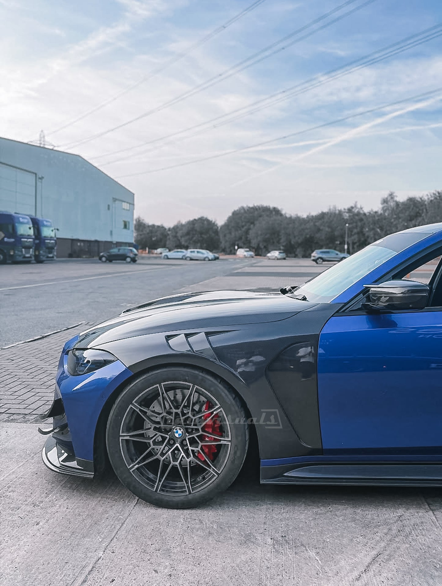 BMW M3 G80 / M4 G82 TAIN CARBON FIBRE SIDE FENDERS WINGS (PAIR)