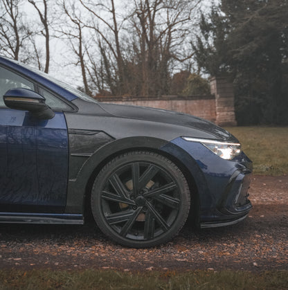 VW GOLF MK8 CARBON FIBRE FRONT FENDERS WINGS (2021-2024)
