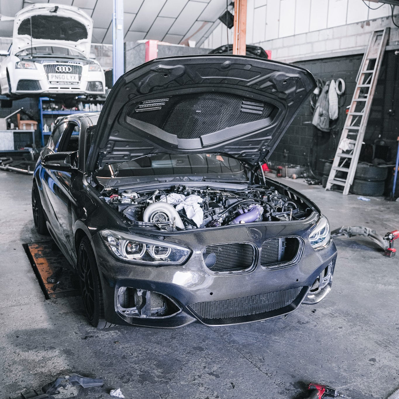 BMW F20/21 1 Series Genuine Carbon Fiber Bumper