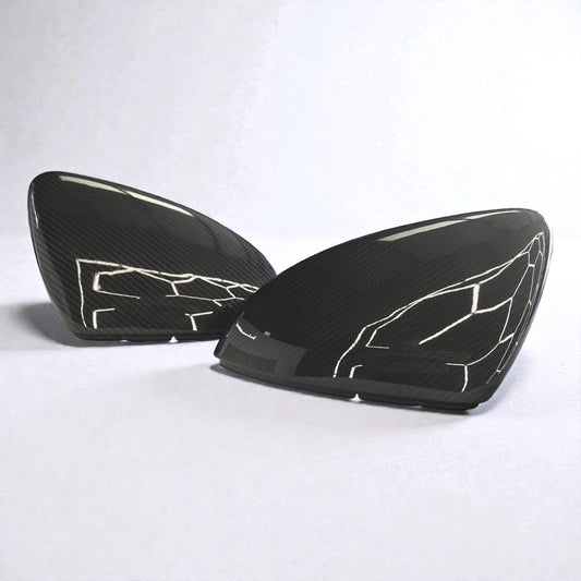 VW Golf MK7/MK7.5 GTI/GTD/R Carbon Fibre Mirror Covers (2013-2020)