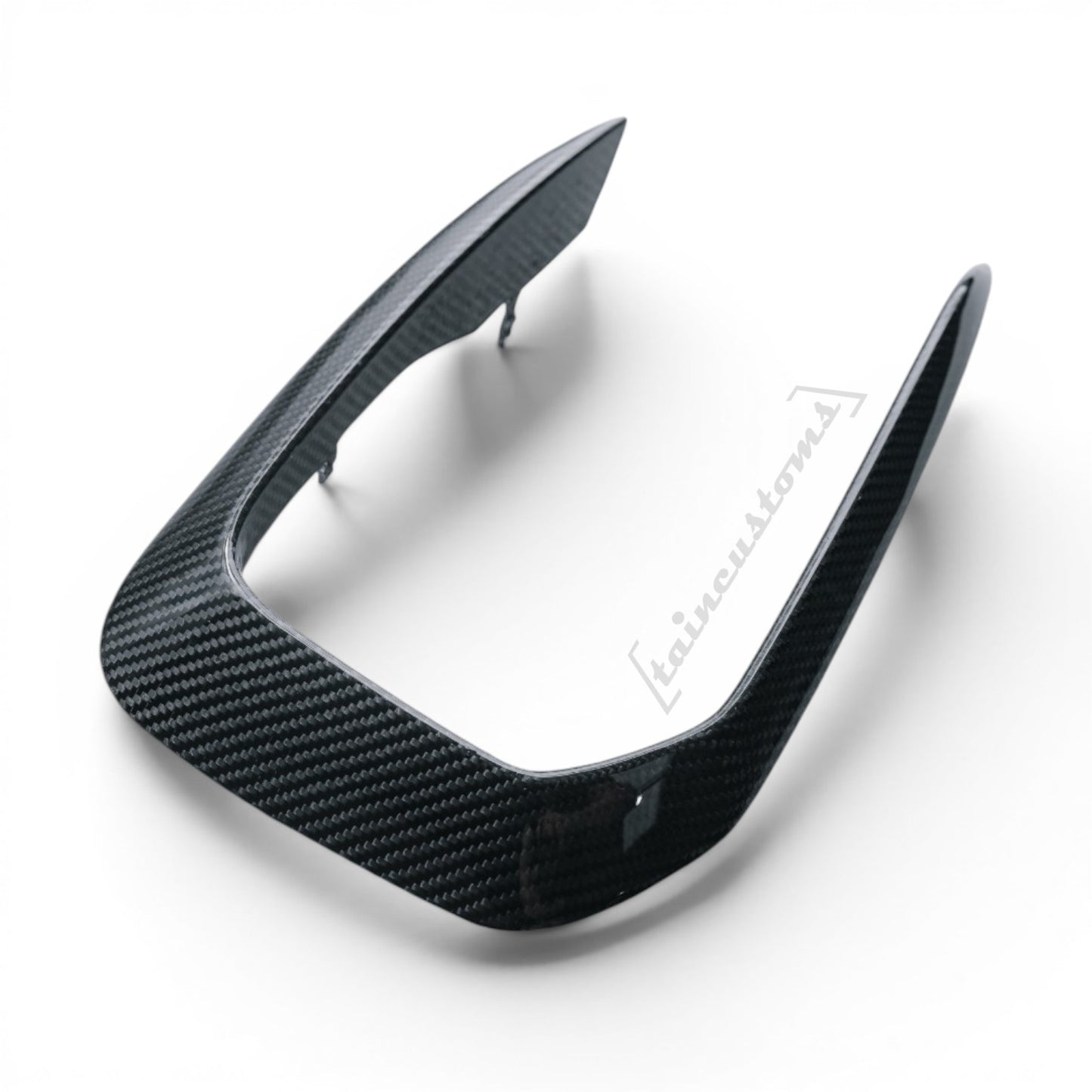 BMW F20 & F21 1 SERIES LCI 2015-2019 CARBON FIBRE FRONT BUMPER VENT REPLACEMENT CANARDS