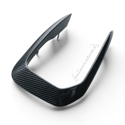 BMW F20 & F21 1 SERIES LCI 2015-2019 CARBON FIBRE FRONT BUMPER VENT REPLACEMENT CANARDS