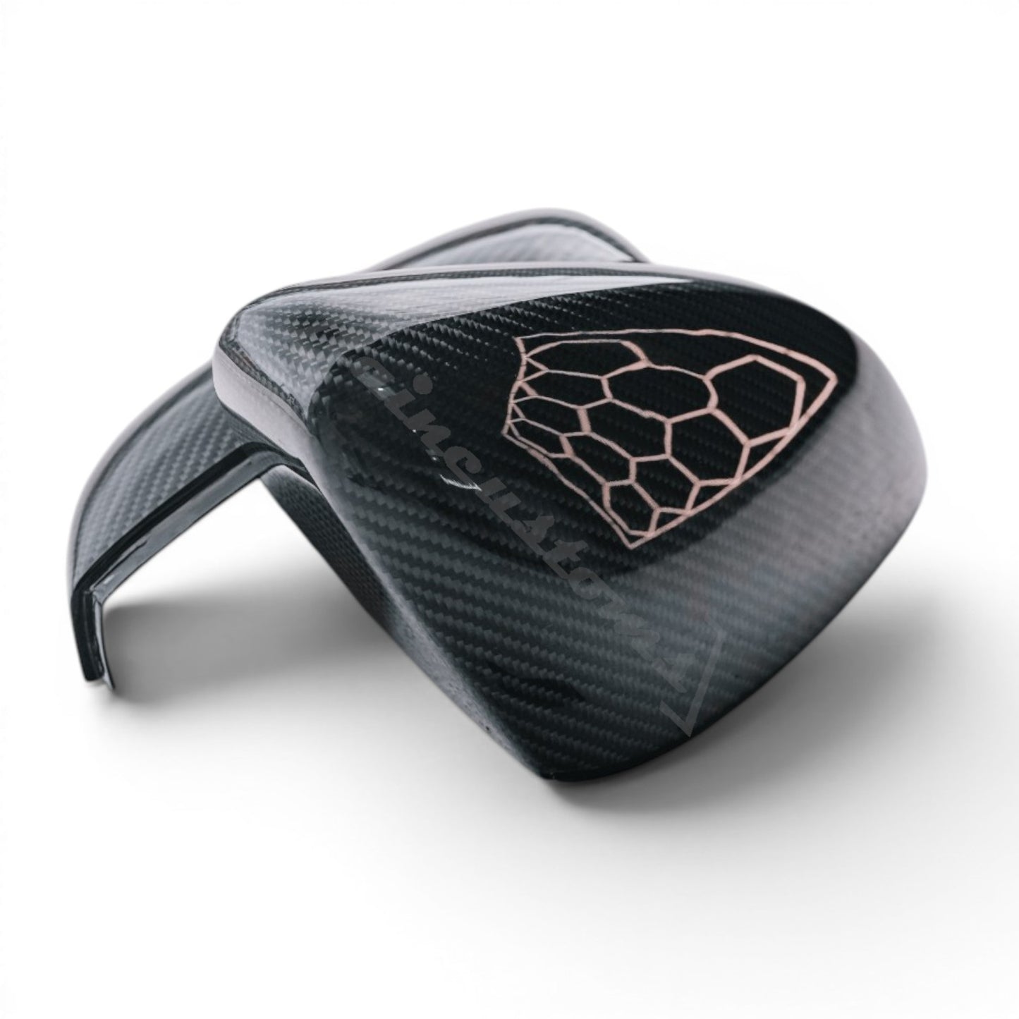 Volkswagen VW Polo Genuine Carbon Fiber Replacement Wing Mirror Covers MK5 6C / 6R (2009-2017 Models)