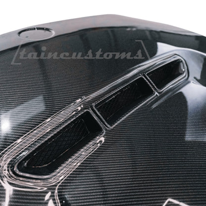 Bmw CS style carbon fibre bonnet for G20/G21 3 SERIES 2019-2025