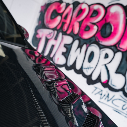 Volkswagen Polo MK6 Carbon Fibre Tain Exclusive Bonnet (AW - 2018+)