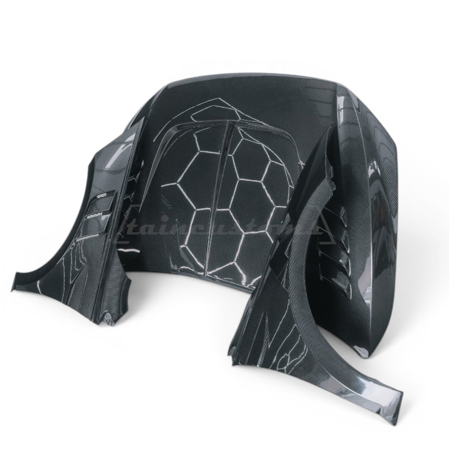 Volkswagen Polo MK6 Carbon Fiber Bonnet/Hood & Wing/Fender bundle (AW - 2018+)
