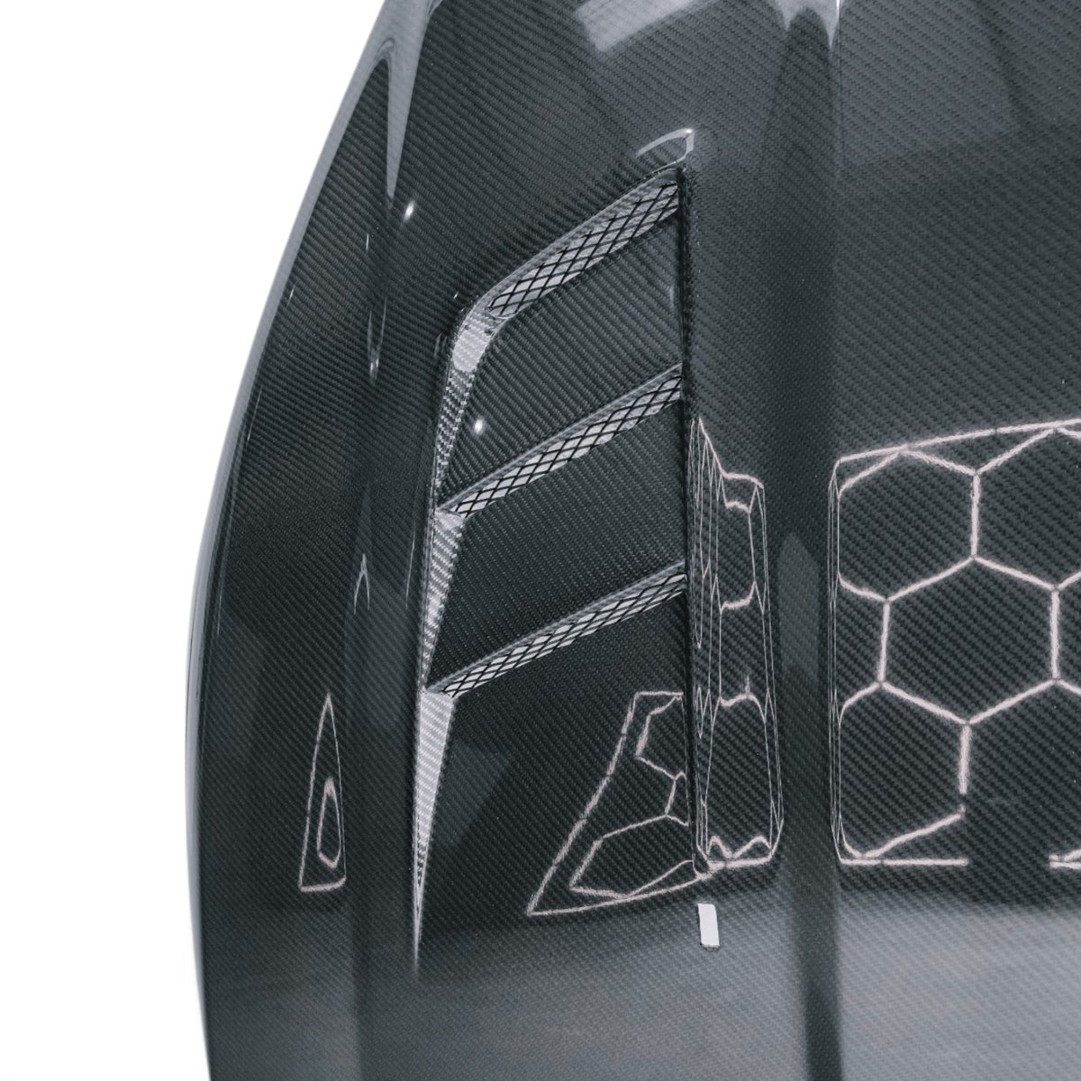 Ford fiesta mk7 Carbon Fibre Bonnet / Hood 2013-2017