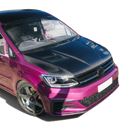 VW Caddy MK4 vented Carbon Fibre Bonnet/Hood (2015-2020)
