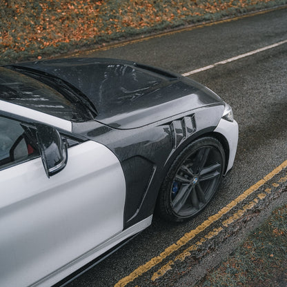 BMW 3/4 series F30/32 Carbon fibre vented front Wings/Fenders (2013-2019)