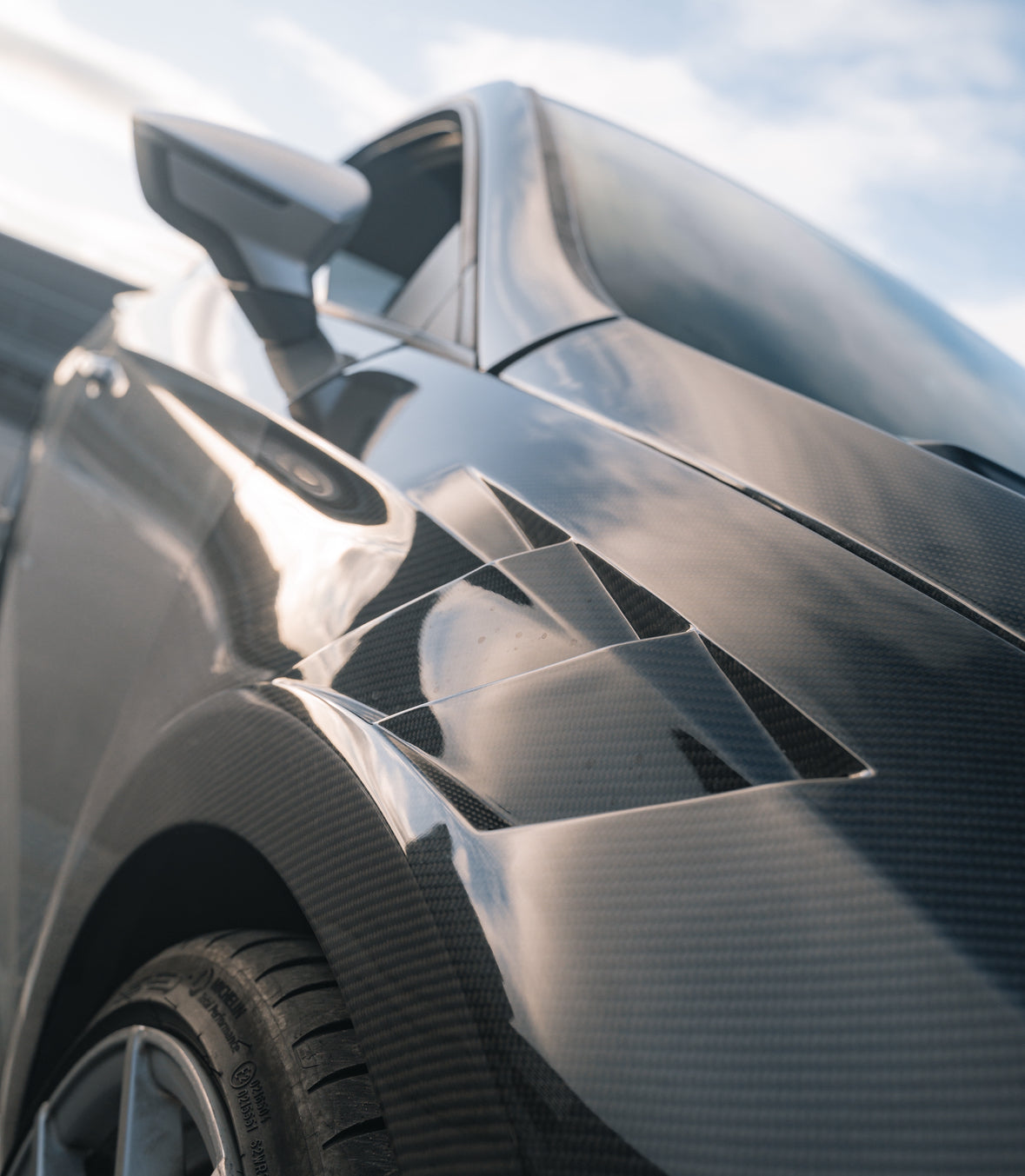 SEAT LEON MK3 GENUINE Carbon fibre wings/fenders 2013-2020 5F (PAIR)