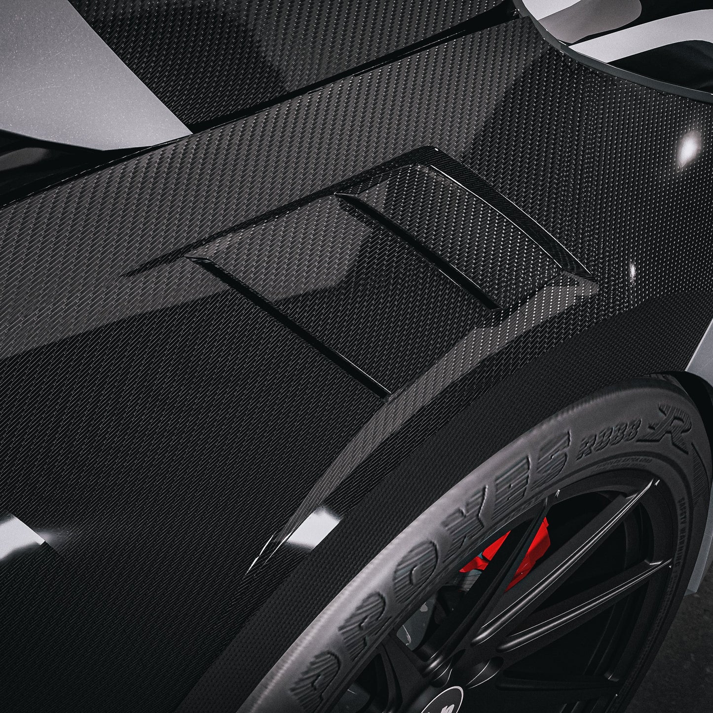 Ford Fiesta MK8 Carbon Fibre Fenders/ Wings (2017-2023) (pair)