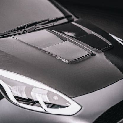 Ford Fiesta MK8 Carbon Fibre Bonnet/Hood (2017-2021)