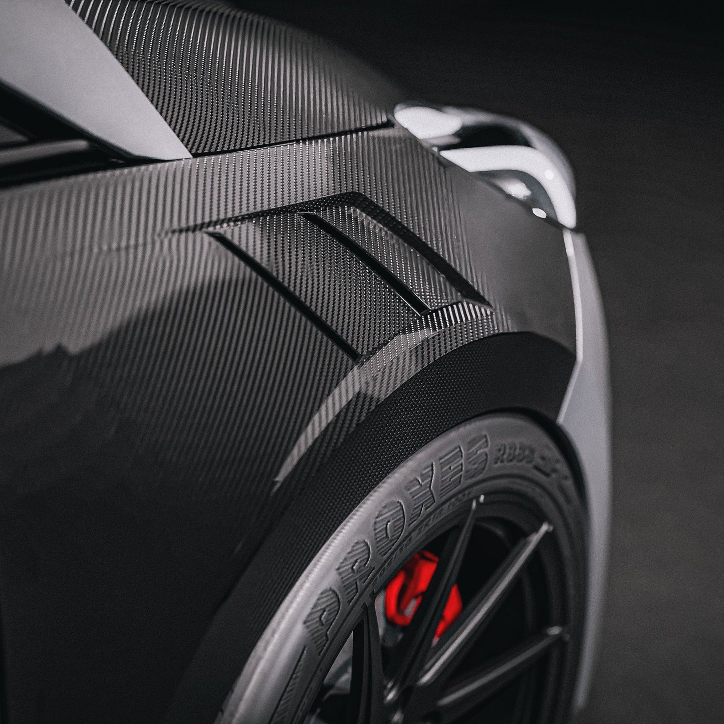 Ford Fiesta MK8 Carbon Fibre Fenders/ Wings (2017-2023) (pair)