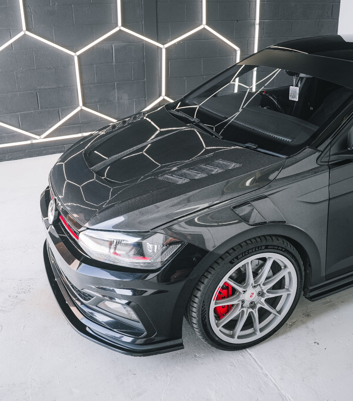 Volkswagen Polo MK6 Carbon Fibre Tain Exclusive Wings / Fenders  (AW - 2018+)