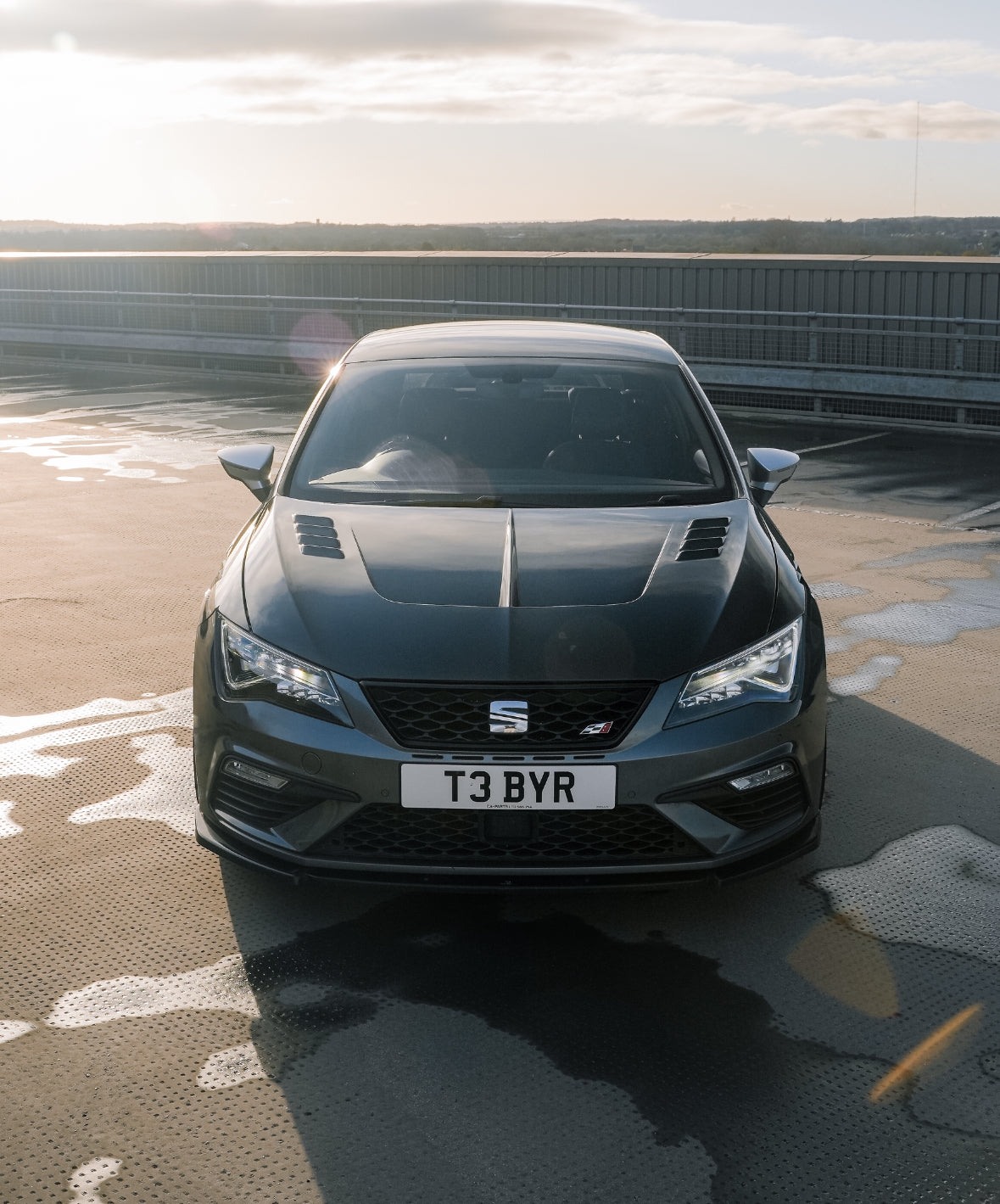 SEAT LEON Genuine Carbon Fibre Bonnet 2013-2020 (5F)