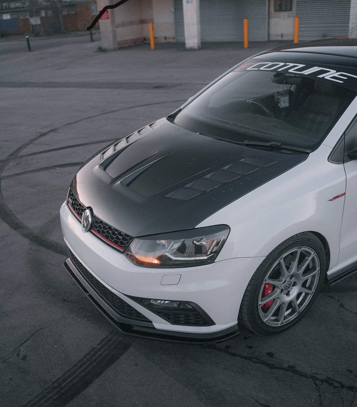 Volkswagen Polo MK5 Genuine Carbon Fibre Bonnet/Hood (6R / 6C 09-17)