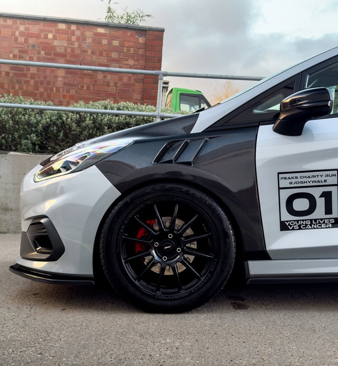 Ford Fiesta MK8/8.5 Carbon Fibre Fenders/ Wings (2017-2023) (pair)