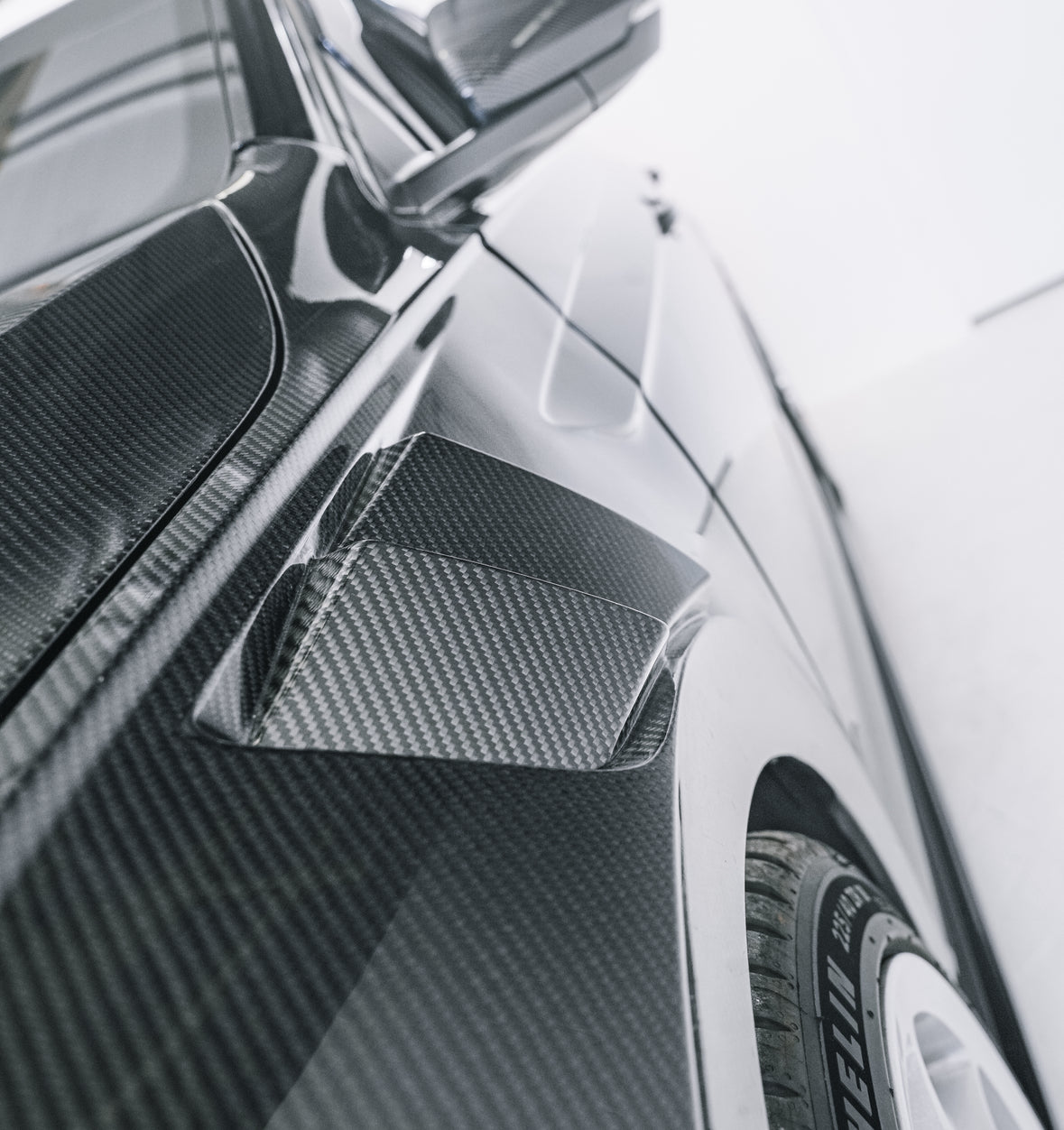 Volkswagen Polo MK6 Carbon Fibre Tain Exclusive Wings / Fenders  (AW - 2018+)