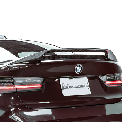 BMW G80 / G20 3 series M3 Real carbon AD style spoiler duck tail