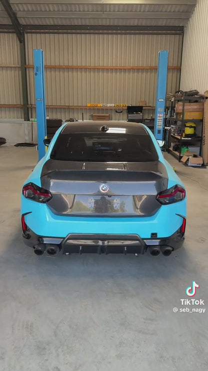 BMW G42 2 Series & G87 Carbon Fibre Trunk/Bootlid